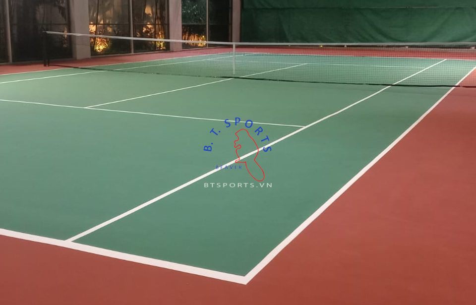 cách làm sân tennis