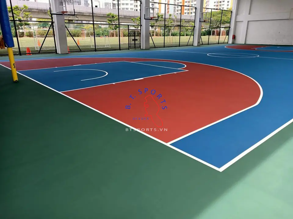 Vì sao trường học nên đầu tư sân thể thao đạt chuẩn? 8 sân bóng rổ cho trường học