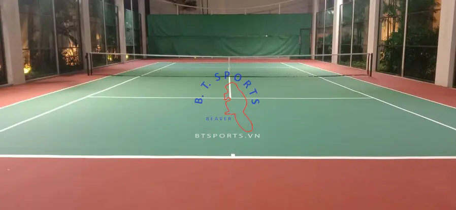 sơn sân tennis