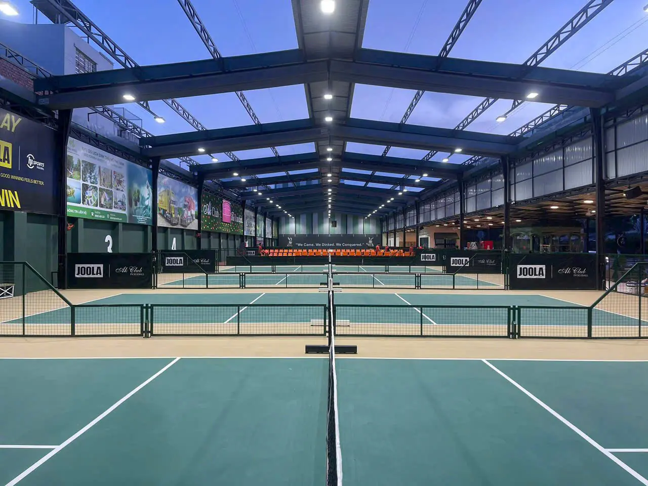 sơn hoàn thiện sân pickleball - btsports