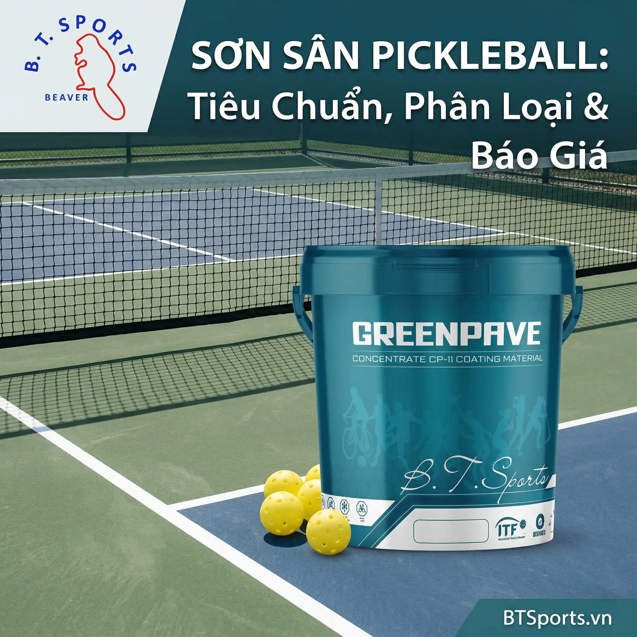 Sơn Sân Pickleball